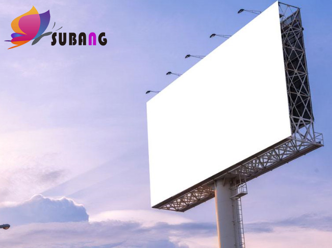 戶外廣告牌用了熒光增白劑OB，好評不斷